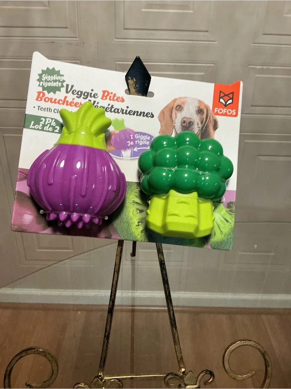 Brand New Fofos Veggie Bites Giggle Set Of Dot Toys Teeth Clean